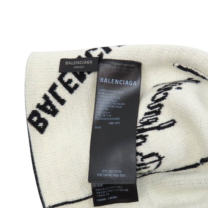 BALENCIAGA 
ニット帽 
ロゴ ニットキャップ