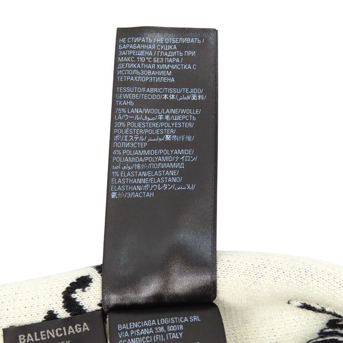 BALENCIAGA 
ニット帽 
ロゴ ニットキャップ