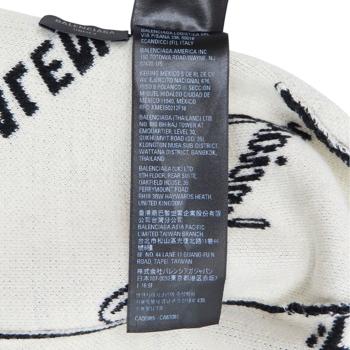 BALENCIAGA 
ニット帽 
ロゴ ニットキャップ