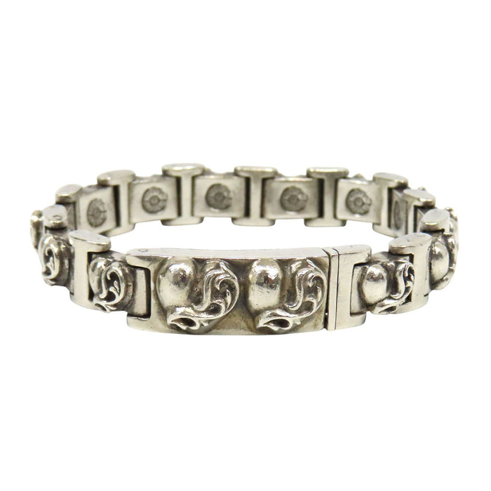 CHROME HEARTS 
CH スターリングシルバー 1995年刻印 
I LINK ハート ブレスレット