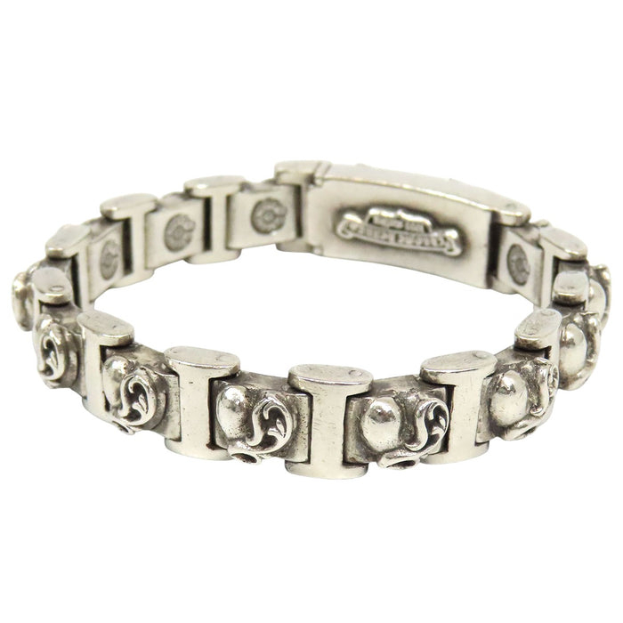 CHROME HEARTS 
CH スターリングシルバー 1995年刻印 
I LINK ハート ブレスレット