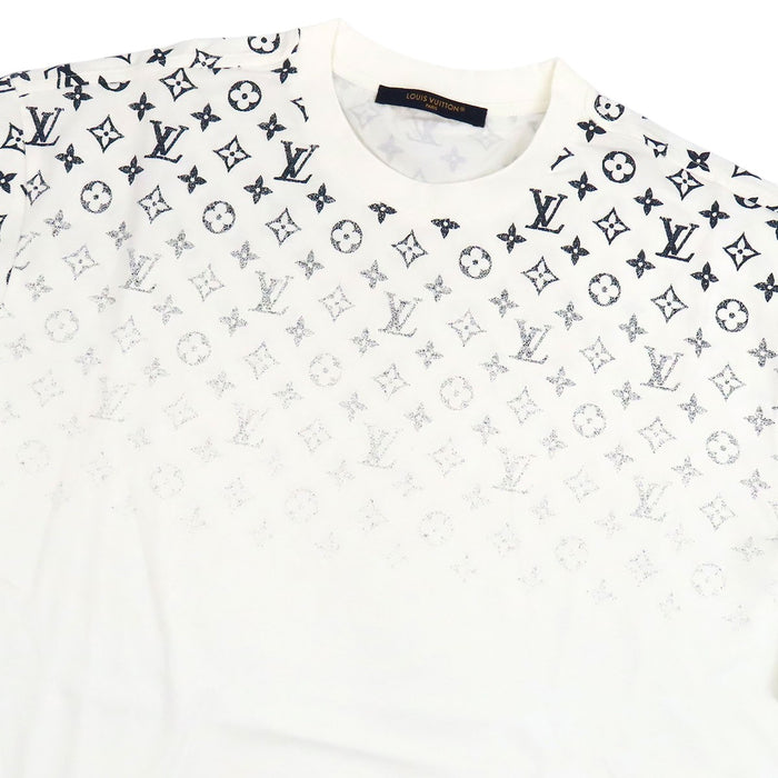 LOUIS VUITTON 
LV コットン クルーネック 
モノグラム グラディエント 半袖 Tシャツ
