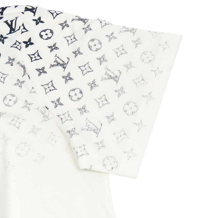 LOUIS VUITTON 
LV コットン クルーネック 
モノグラム グラディエント 半袖 Tシャツ