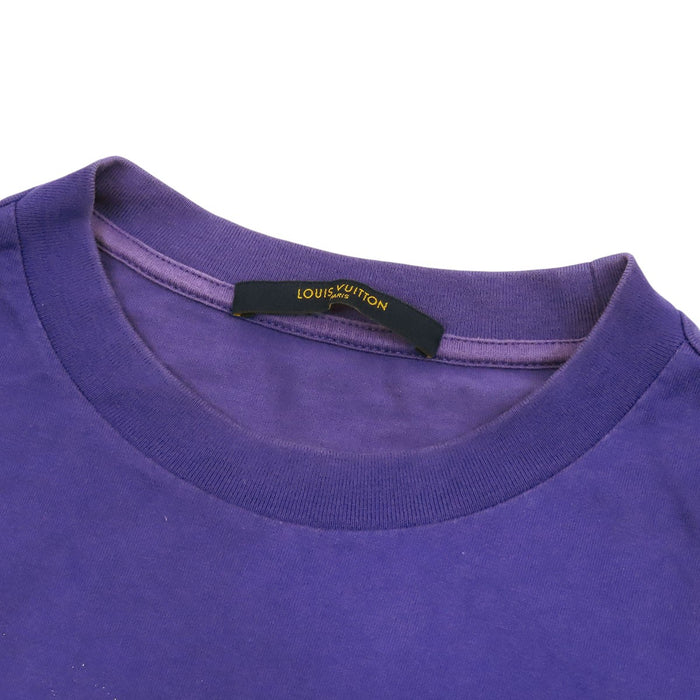 LOUIS VUITTON 
LV Cotton Crewneck 
Monogram Gradient Short-Sleeve T-Shirt