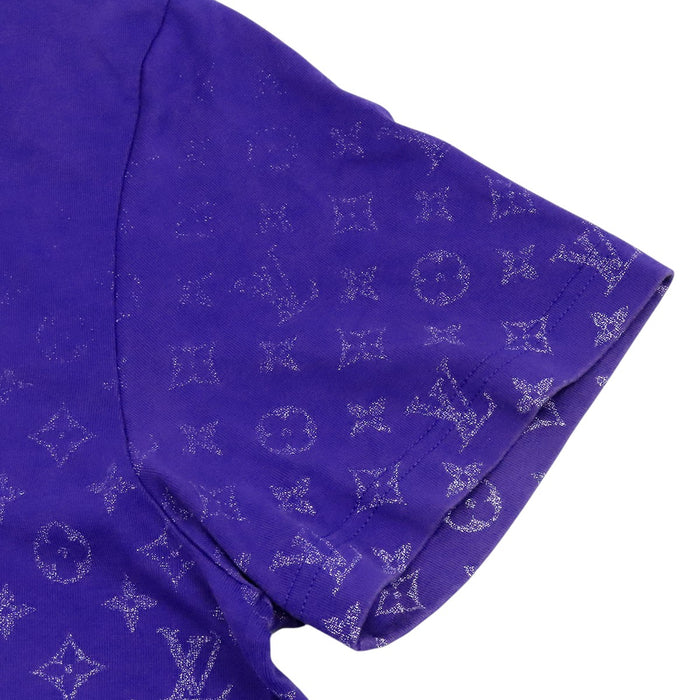 LOUIS VUITTON 
LV コットン クルーネック 
モノグラム グラディエント 半袖 Tシャツ