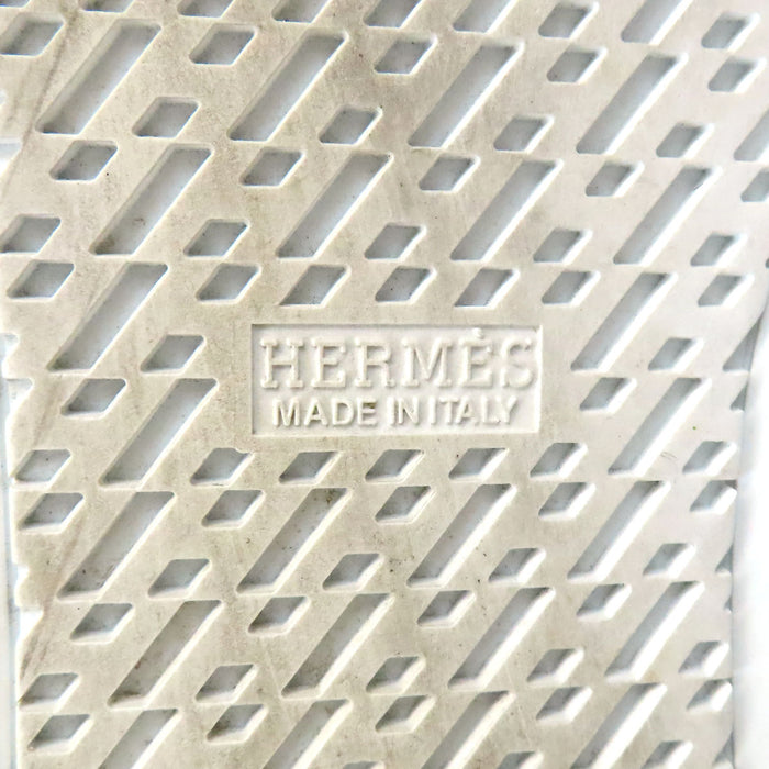 HERMES 
ケリーバックル レザー シルバーカラー 
マインド モカシン