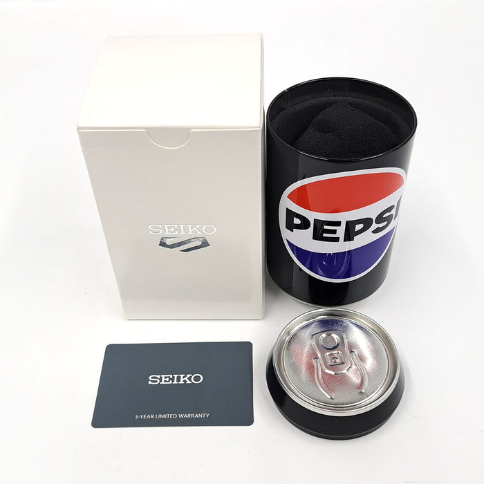 SEIKO 
5 Sports Pepsi 
Avec boîte et carte de garantie
