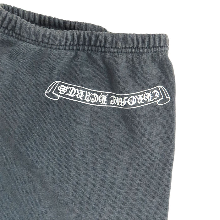 CHROME HEARTS 
CH スクロールラベル コットン 
フローラルクロス ホースシュー スウェットパンツ