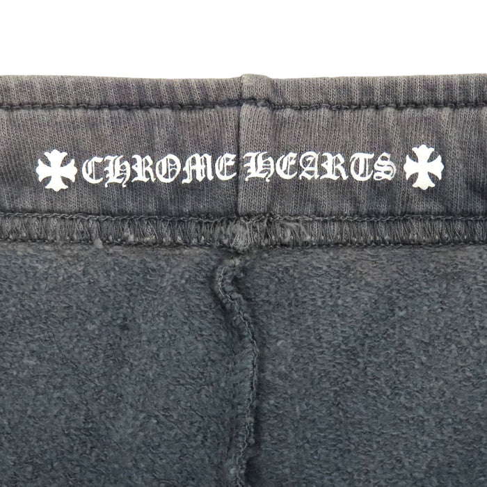 CHROME HEARTS 
CH スクロールラベル コットン 
フローラルクロス ホースシュー スウェットパンツ
