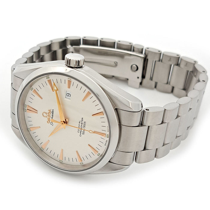 OMEGA 
Seamaster Aqua Terra Co-Axial 
Avec boîte et papiers