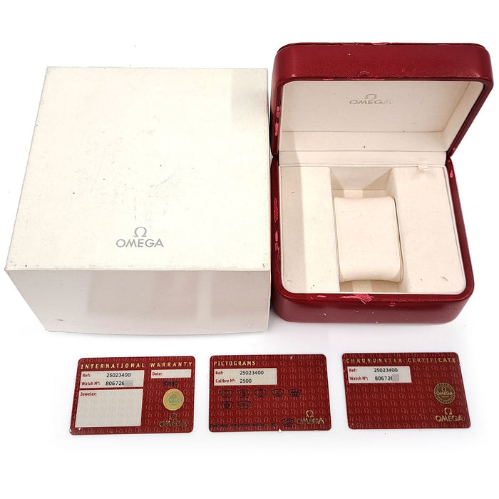 OMEGA 
Seamaster Aqua Terra Co-Axial 
Avec boîte et papiers
