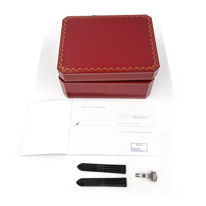 CARTIER 
Roadster LM 
Avec boîte et papiers