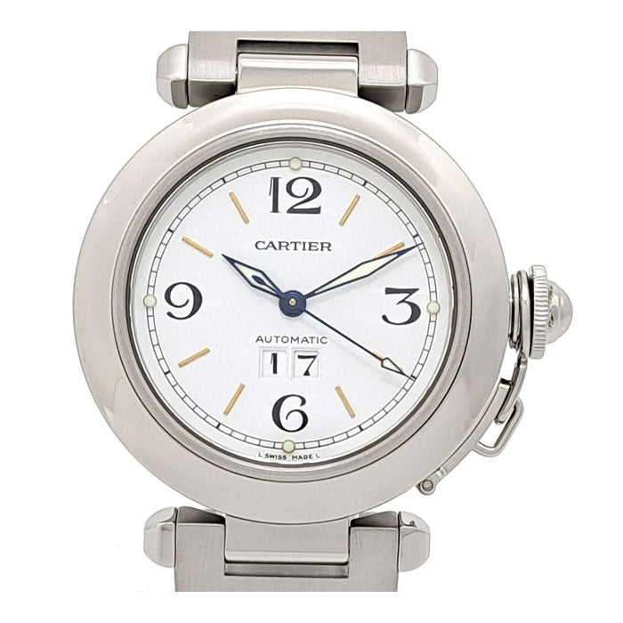 CARTIER 
パシャ C ビックデイト 
箱ギャラ付