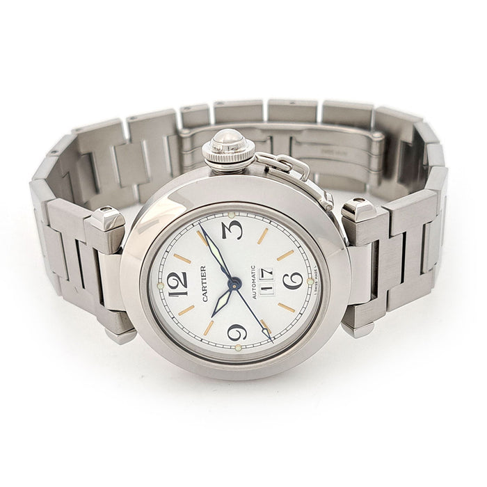 CARTIER 
パシャ C ビックデイト 
箱ギャラ付