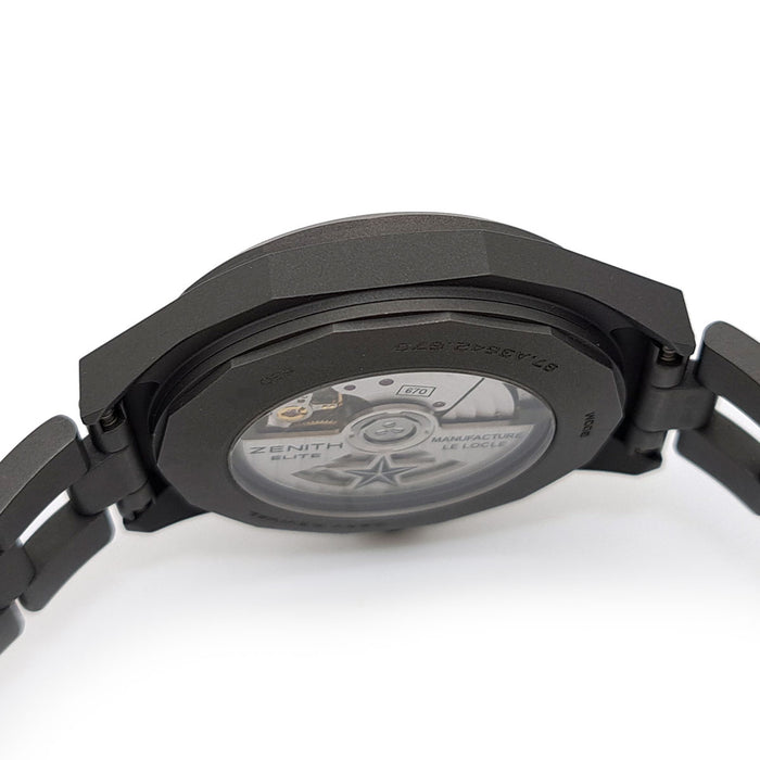 ZENITH 
Defy Revival Shadow 
Includes box and warranty card