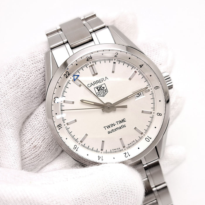 TAG HEUER 
カレラ ツインタイム 
箱ギャラ付