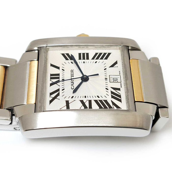 CARTIER 
タンク フランセーズ LM Overhauled 
箱ギャラ付