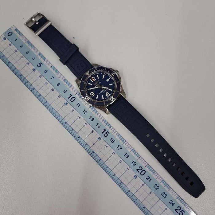 【WHOLESALES】
BREITLING
A17366
Box (inner box deteriorated), Guarantee, Chronometer Certificate