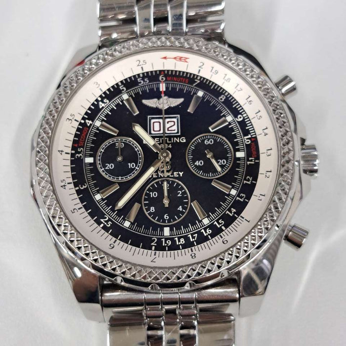 【WHOLESALES】
BREITLING 
A44362 
箱(内箱劣化)　ギャランティ(ショップ印のみ)　クロノメーター証