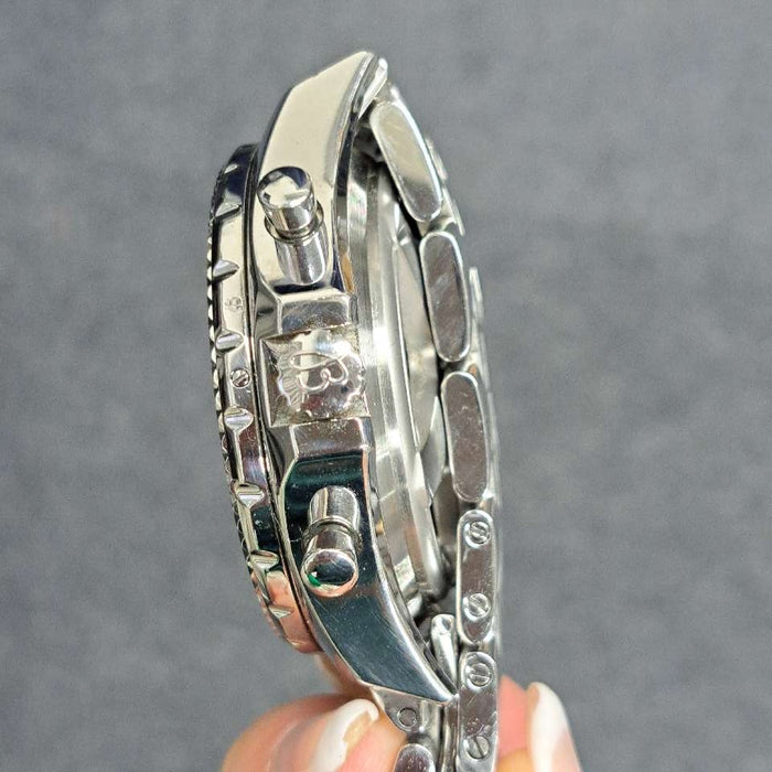 【WHOLESALES】
BREITLING 
A44362 
箱(内箱劣化)　ギャランティ(ショップ印のみ)　クロノメーター証