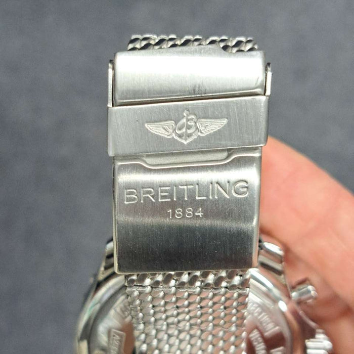 【WHOLESALES】
BREITLING
A23360
Box (outer box has deterioration), Guarantee, Chronometer Certificate