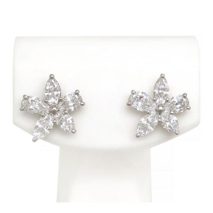 TIFFANY&Co. 
ビクトリア ミックスクラスター ラージ ピアス