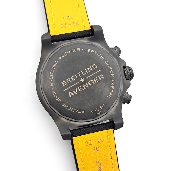 BREITLING Avenger Chronograph 45 Night Mission With box and guarantee card