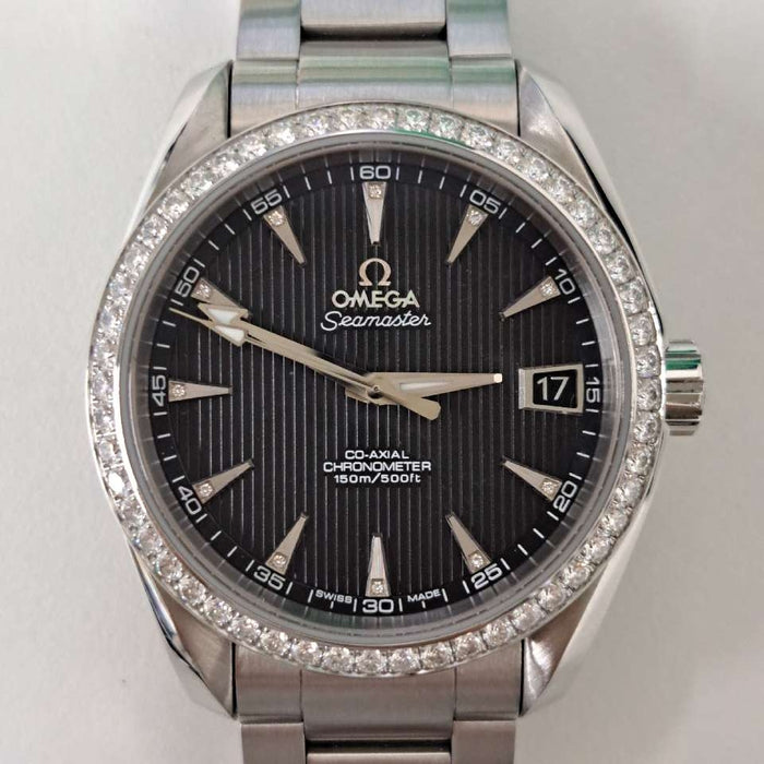 【WHOLESALES】
OMEGA 
231.15.39.21.51.001 
箱（外箱破損）　ギャランティ（日付なし）　ピクトグラム　宝石証明書