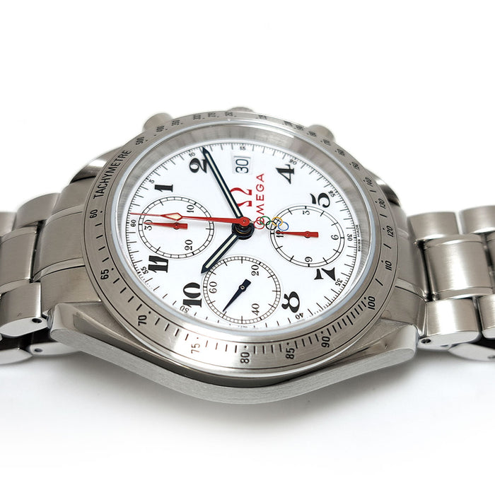 OMEGA 
Speedmaster Automatic Olympic Limited Edition 
With box and warranty
