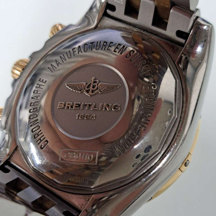 【WHOLESALES】
BREITLING 
CB0110 
箱　ギャランティ(液晶滲みあり)　クロノメーター証