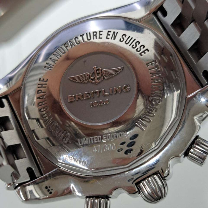 【WHOLESALES】
BREITLING 
AB0110 
箱　ギャランティ　クロノメーター証