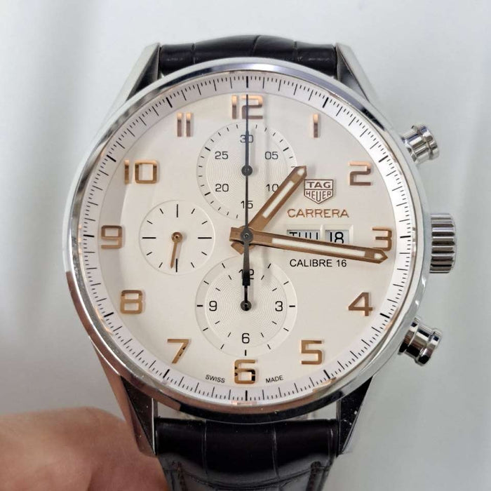 【WHOLESALES】
TAG HEUER 
CV2A1AC 
箱(内箱劣化)　ギャランティ