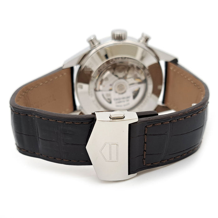 TAG HEUER 
Carrera Calibre 16 chronographe 
Avec boîte et papiers