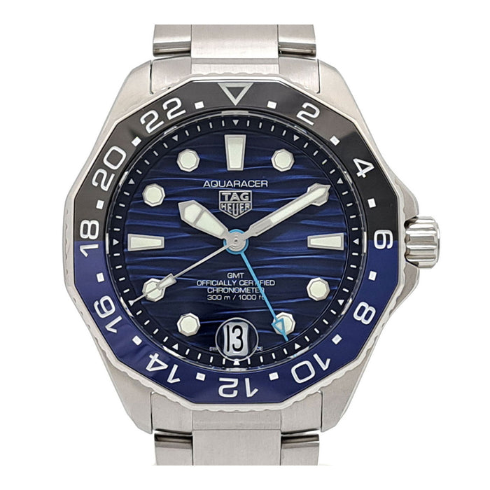 TAG HEUER 
Aquaracer Professional 300 GMT 
Avec boîte et carte de garantie