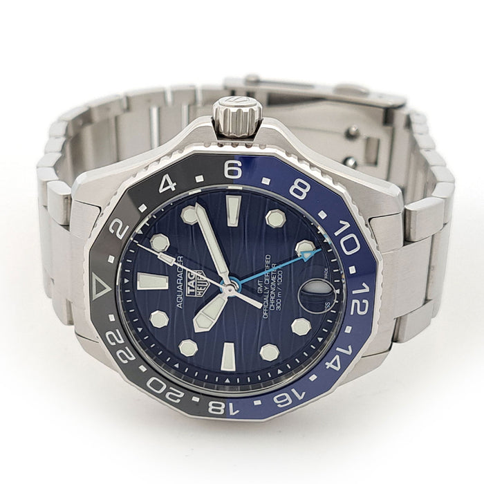 TAG HEUER 
Aquaracer Professional 300 GMT 
Avec boîte et carte de garantie