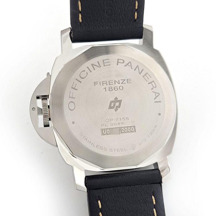 OFFICINE PANERAI 
Luminor Marina Logo 3 Days 
Avec boîte et papiers