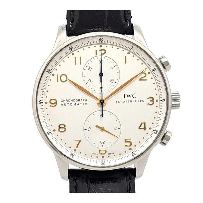 IWC 
Portugieser Chronographe 
Avec certificat