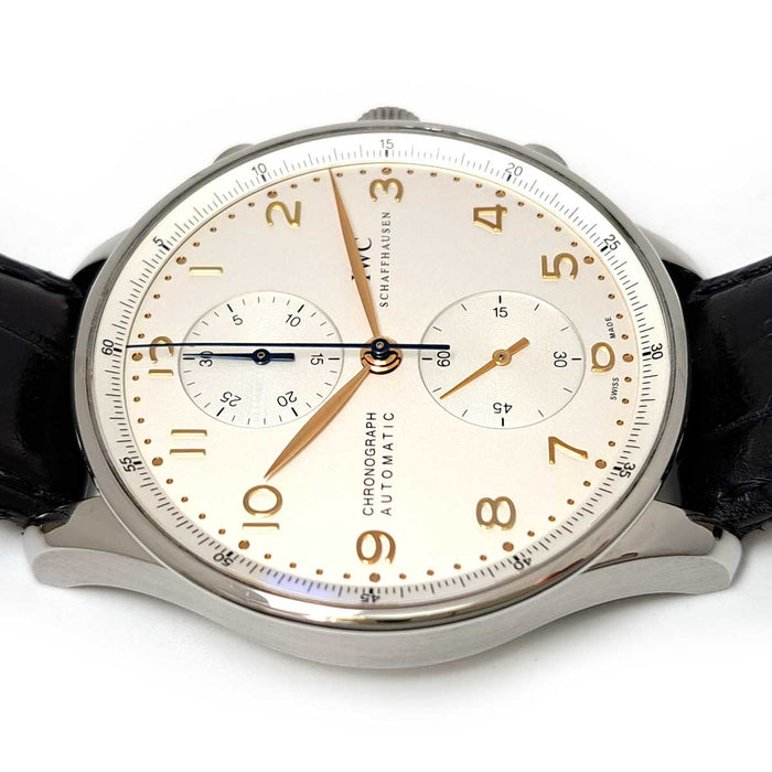 IWC 
Portoghese cronografo 
Con garanzia