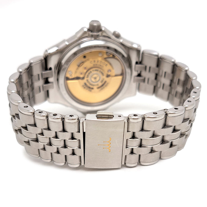 SEIKO 
クレドール パシフィーク デイデイト レッドダイヤル
