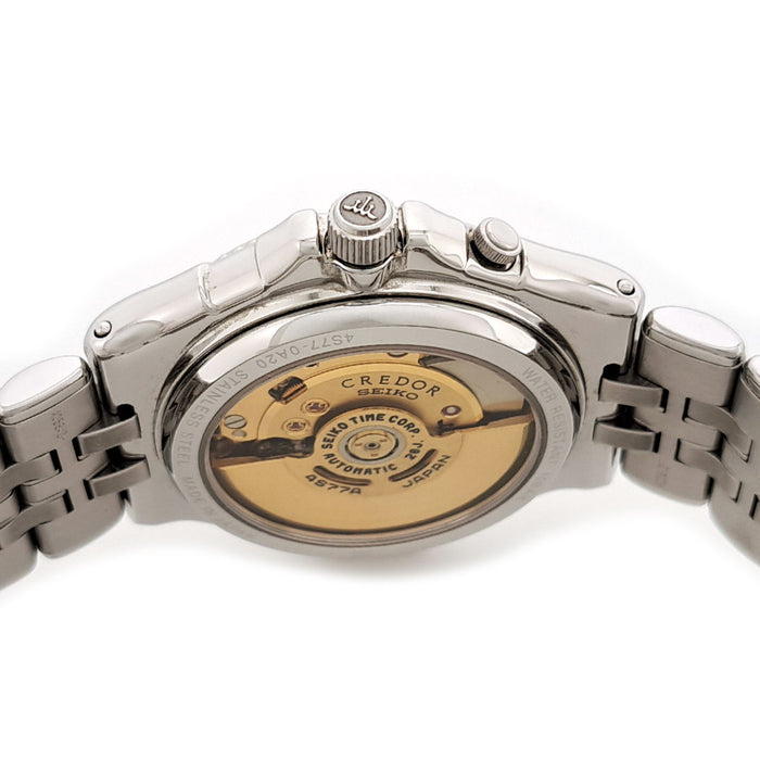 SEIKO 
クレドール パシフィーク デイデイト レッドダイヤル