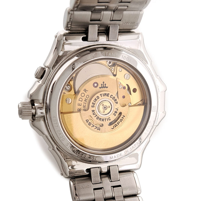 SEIKO 
クレドール パシフィーク デイデイト レッドダイヤル