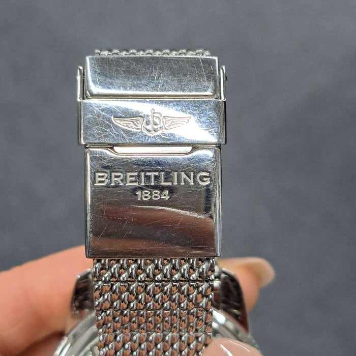 【WHOLESALES】
BREITLING
A17321
Box, warranty, chronometer certificate, genuine rubber strap ×1, genuine buckle ×1