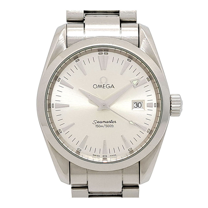 OMEGA 
Seamaster Aqua Terra 
Avec boîte et carte de garantie