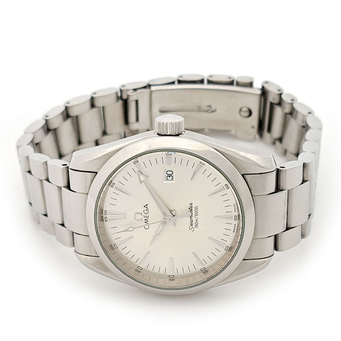 OMEGA 
Seamaster Aqua Terra 
Avec boîte et carte de garantie