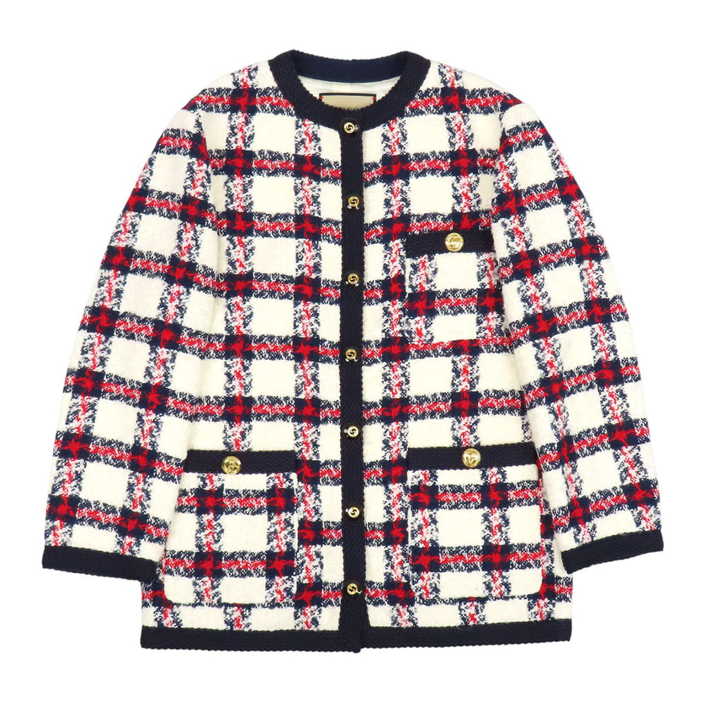 GUCCI インターロッキングG GG シングルブレスト ゴールドカラー