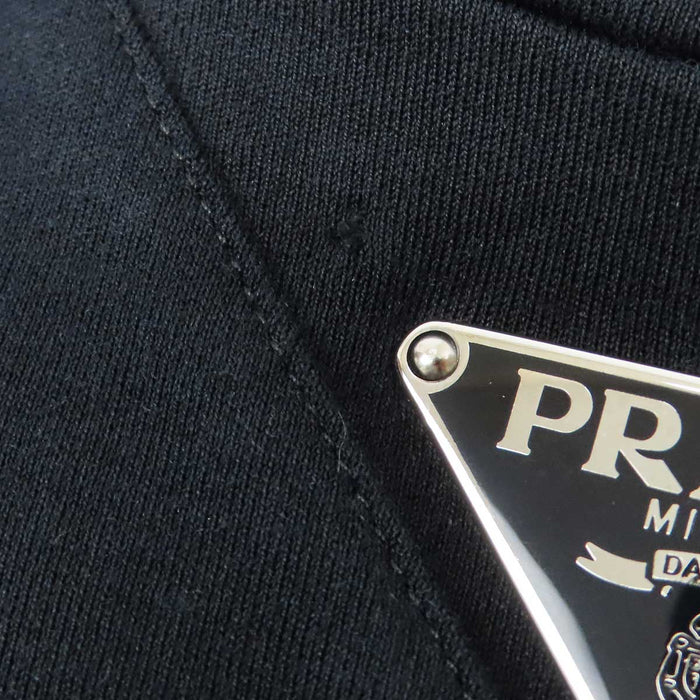 PRADA 
三角プレート コットン クルーネック 
トライアングルロゴ クルーネック Tシャツ