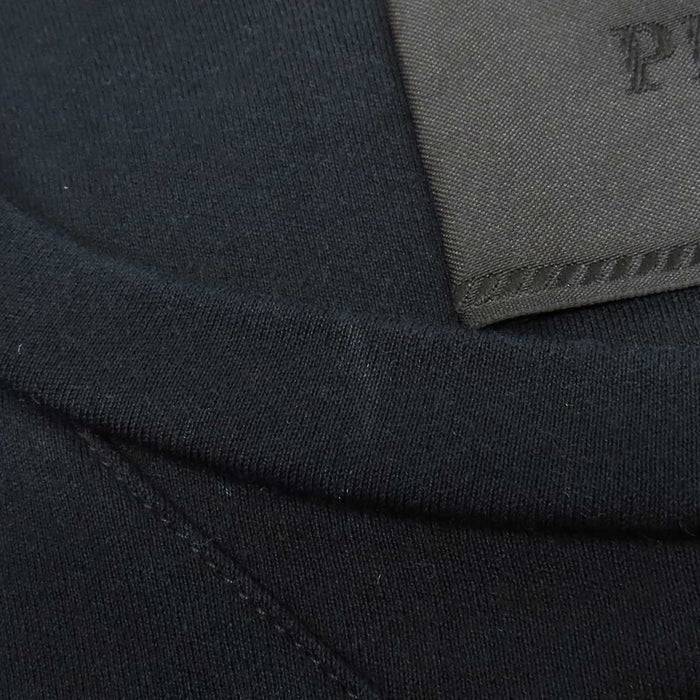 PRADA 
三角プレート コットン クルーネック 
トライアングルロゴ クルーネック Tシャツ