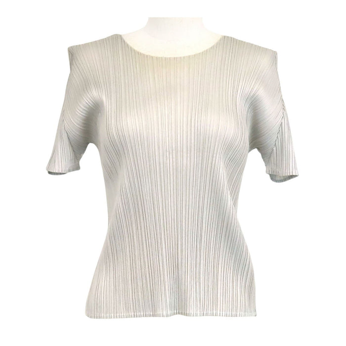 PLEATS PLEASE 
プリーツプリーズ イッセイミヤケ クルーネック 
ショートスリーブ カットソー
