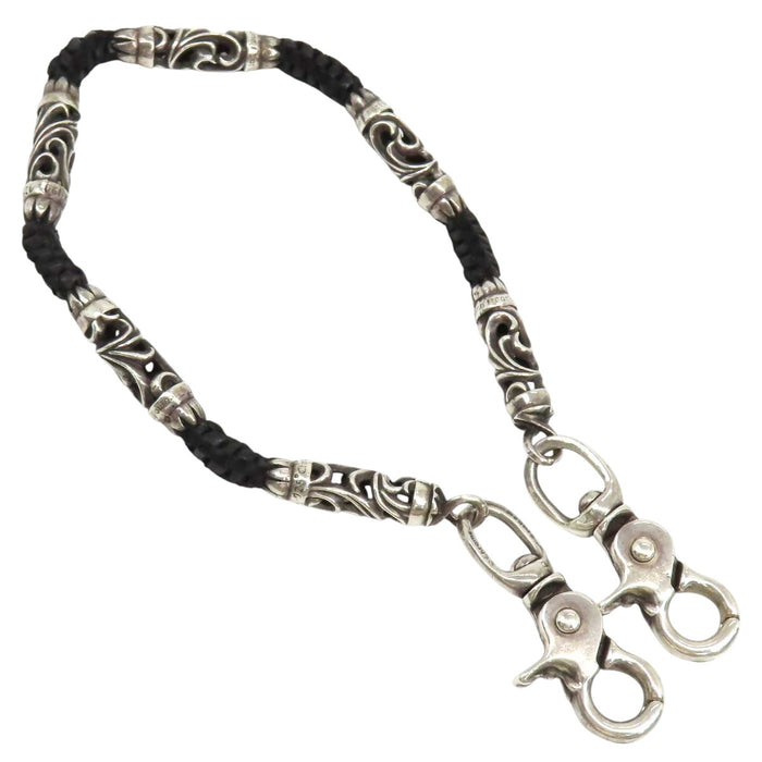 CHROME HEARTS 
OTC SHORT-T シルバー 1996年刻印 
2クリップ OTC ショート ローラー リンク ウォレット チェーン
