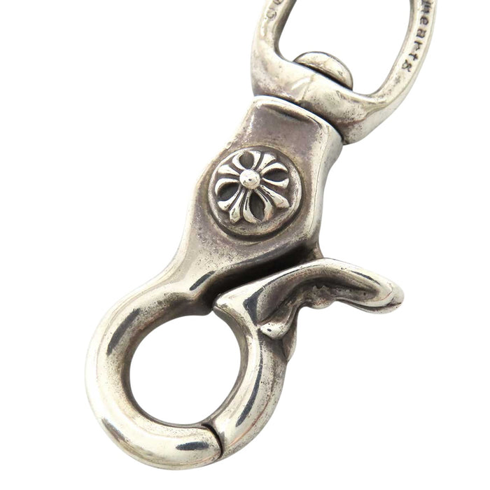 CHROME HEARTS 
OTC SHORT-T シルバー 1996年刻印 
2クリップ OTC ショート ローラー リンク ウォレット チェーン